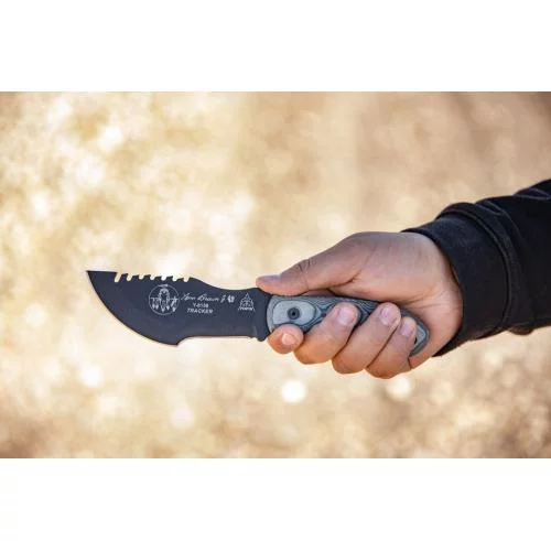 TOPS KNIVES НОЖ TOM BROWN TRACKER 2 BLACK TBT-020