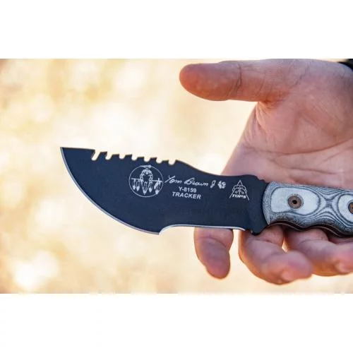 TOPS KNIVES НОЖ TOM BROWN TRACKER 2 BLACK TBT-020