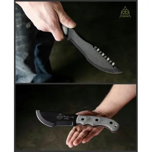 TOPS KNIVES НОЖ TOM BROWN TRACKER 1 GREY TBT-010