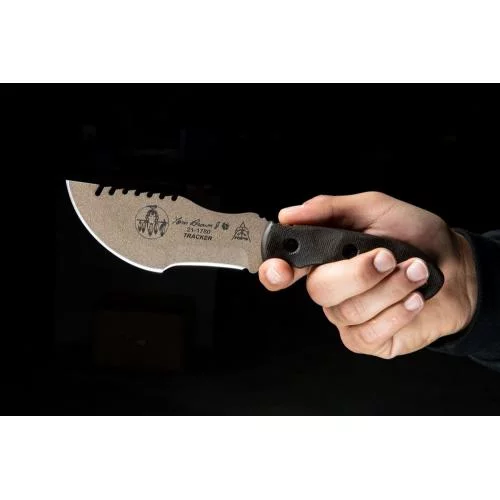 TOPS KNIVES НОЖ TOM BROWN TRACKER 2 COYOTE TAN TBT02-TAN