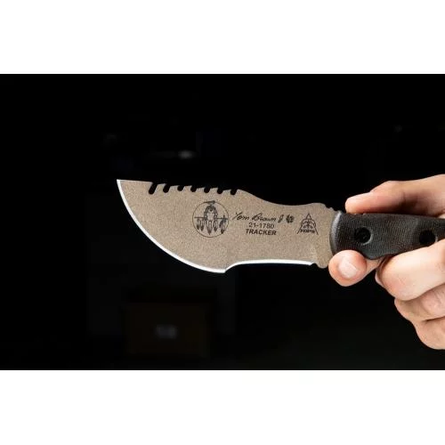 TOPS KNIVES НОЖ TOM BROWN TRACKER 2 COYOTE TAN TBT02-TAN