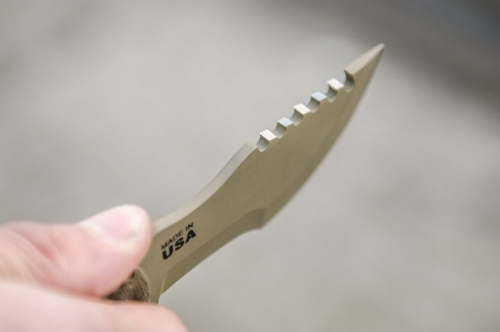 TOPS KNIVES НОЖ TOM BROWN TRACKER 4 MINI COYOTE TAN TBT04-TAN