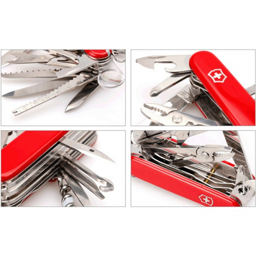 VICTORINOX НОЖ СКЛАДНОЙ SWISSCHAMP КРАСНЫЙ