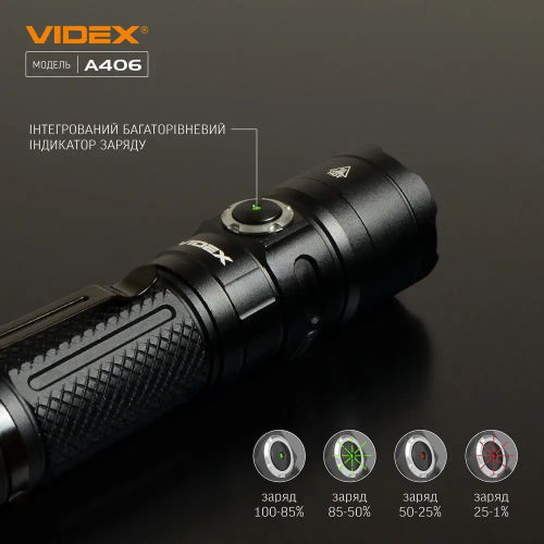 VIDEX ПОРТАТИВНЫЙ ФОНАРЬ A406 25857