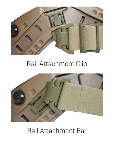 WILEY X КРІПЛЕННЯ ОКУЛЯРІВ SPEAR RAS ARC RAIL TAN 30001