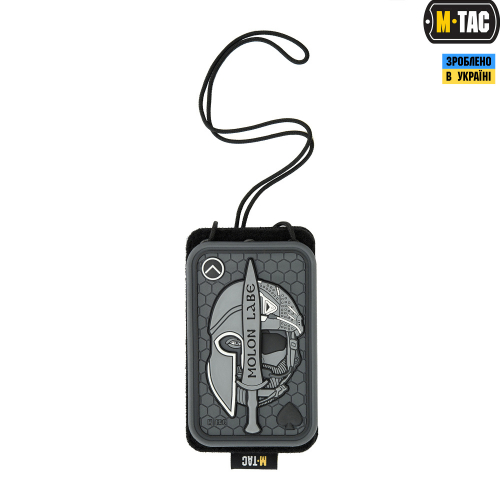 M-TAC БЭЙДЖ С ПРОЗРАЧНОЙ ПАНЕЛЬЮ BLACK