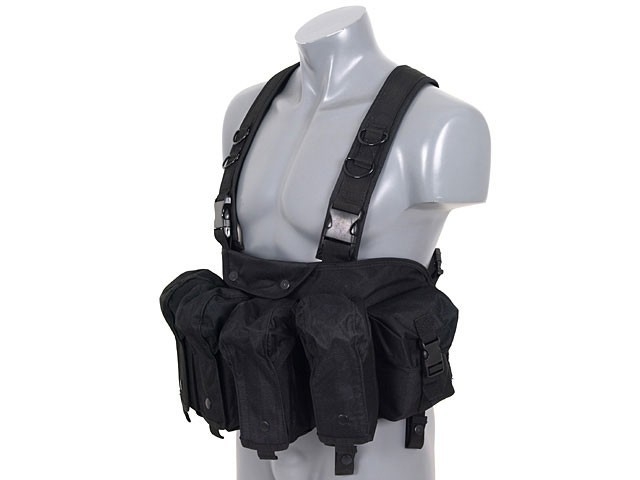 8FIELDS РАЗГРУЗОЧНАЯ СИСТЕМА CHEST RIGG BLACK 1733