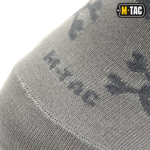 M-TAC НОСКИ ЛЕТНИЕ ЛЕГКИЕ PIRATE SKULL LIGHT GREY