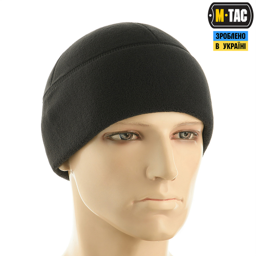 M-TAC ШАПКА WATCH CAP ФЛІС POLARTEC BLACK