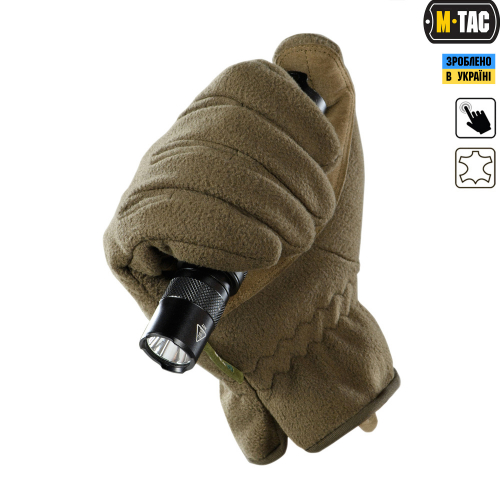M-TAC РУКАВИЦІ WINTER WINDBLOCK 295 OLIVE