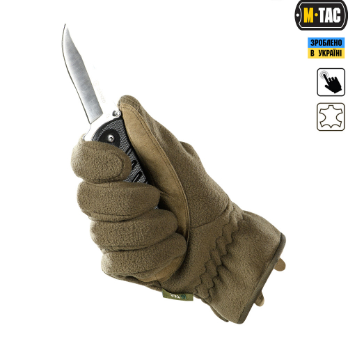 M-TAC РУКАВИЦІ WINTER WINDBLOCK 295 OLIVE
