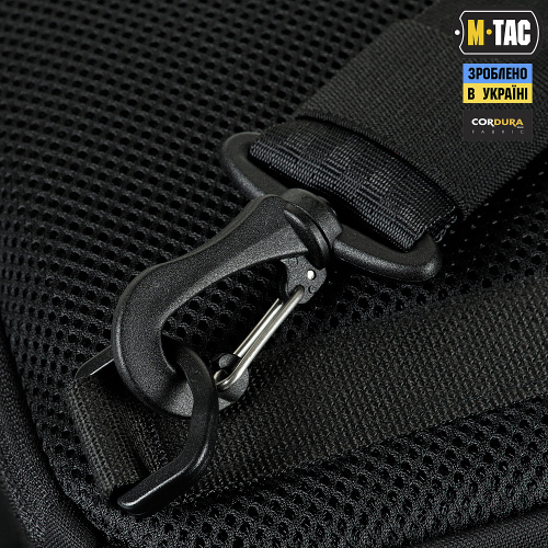 M-TAC СУМКА CROSS BAG SLIM ELITE HEX BLACK