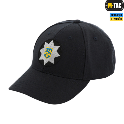 M-TAC БЕЙСБОЛКА POLICE РІП-СТОП DARK NAVY BLUE