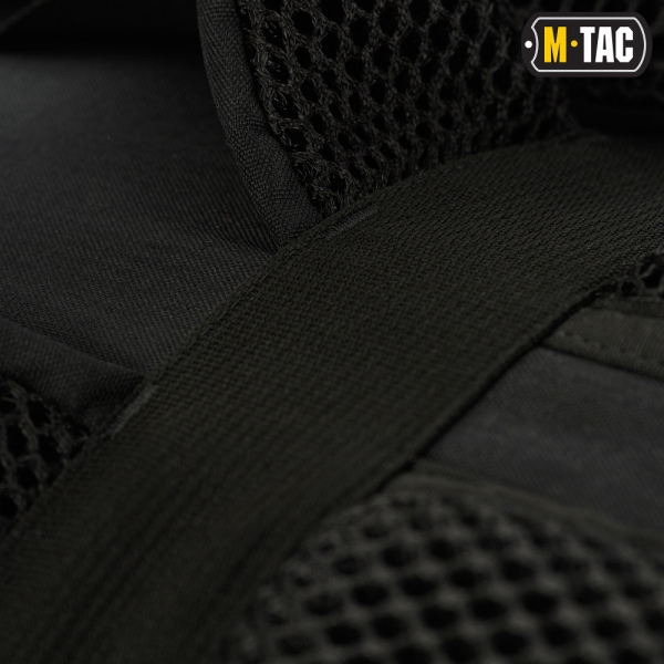 M-TAC РЮКЗАК SHUTTLE ELITE С ПОДСУМКОМ-ОРГАНАЙЗЕРОМ BLACK