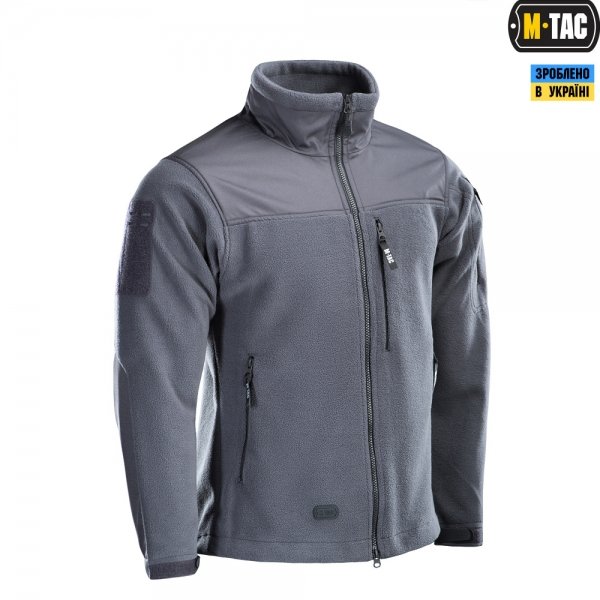 M-TAC КУРТКА ALPHA MICROFLEECE GEN.II DARK GREY
