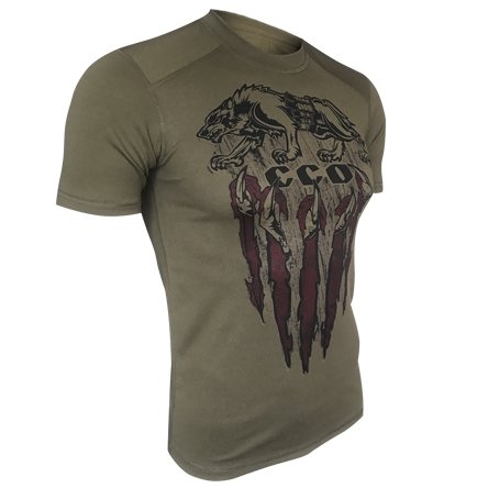 KRAMATAN TACTICAL DESIGN ФУТБОЛКА ССО ВОВКУЛАКА COOLMAX OLIVE