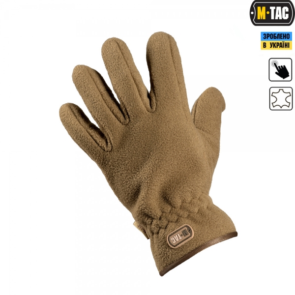 M-TAC ПЕРЧАТКИ WINTER TACTICAL WINDBLOCK 295 COYOTE