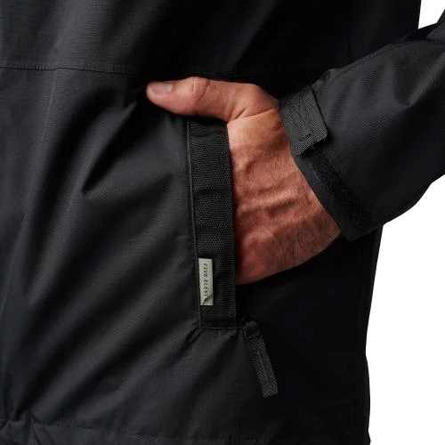 5.11 КУРТКА ШТОРМОВАЯ EXOS RAIN SHELL BLACK 48370-019