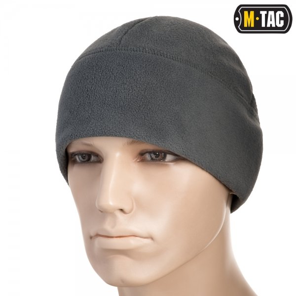 M-TAC ШАПКА WATCH CAP ФЛИС/СЕТКА WINDBLOCK 380 GREY