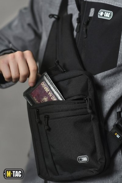 M-TAC СУМКА-КОБУРА ПЛЕЧОВА ELITE GEN.II BLACK