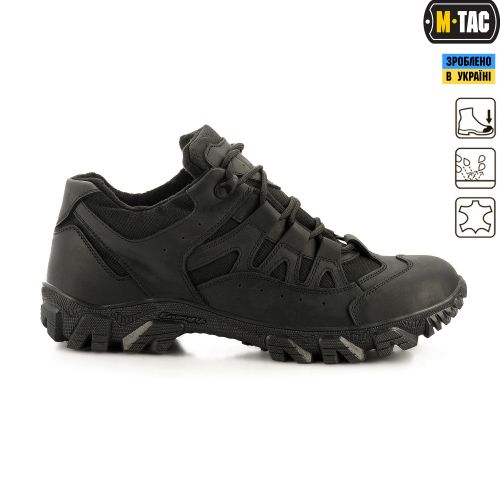 M-TAC КРОССОВКИ ТАКТИЧЕСКИЕ LEOPARD WINTER BLACK