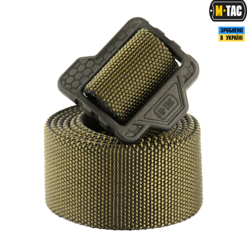 M-TAC РЕМЕНЬ DOUBLE SIDED LITE TACTICAL BELT HEX OLIVE/BLACK