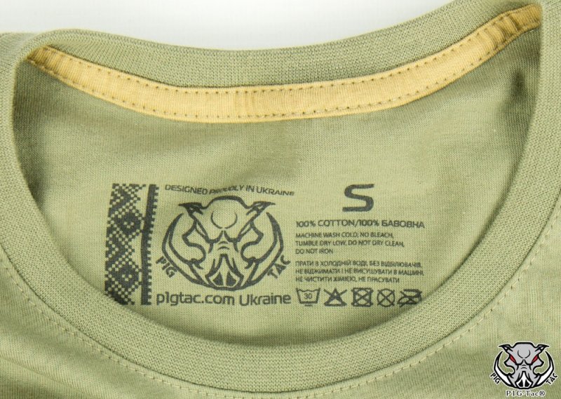 P1G-TAC ФУТБОЛКА ГЕРОЇ НЕ ВМИРАЮТЬ OLIVE DRAB UA281-29891-KZ-OD-2