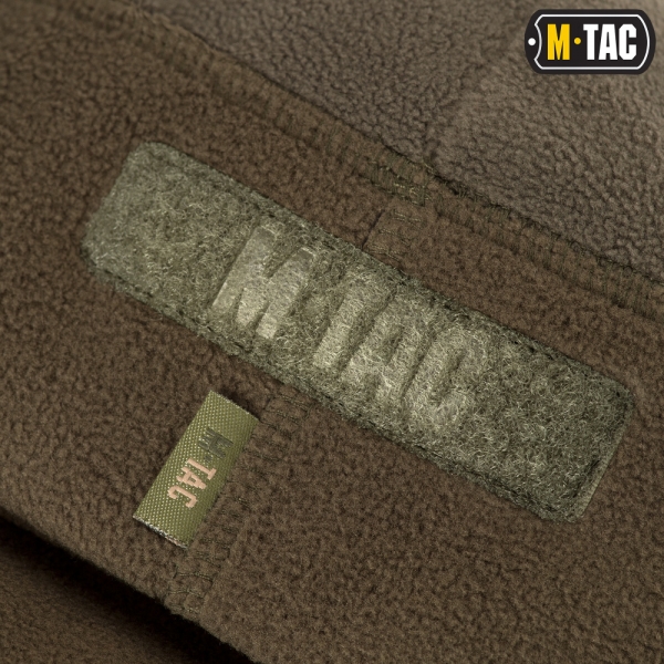 M-TAC ШАПКА WATCH CAP ФЛИС/СЕТКА С ЛОГОТИПОМ WINDBLOCK 380 OLIVE