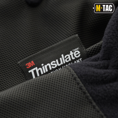 M-TAC ПЕРЧАТКИ FLEECE THINSULATE BLACK