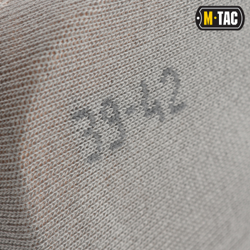 M-TAC ШКАРПЕТКИ ЛІТНІ ЛЕГКІ LIGHT GREY