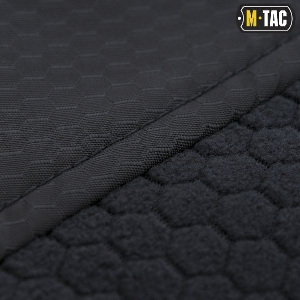 M-TAC КУРТКА HEXAGON ALPHA MICROFLEECE JACKET BLACK