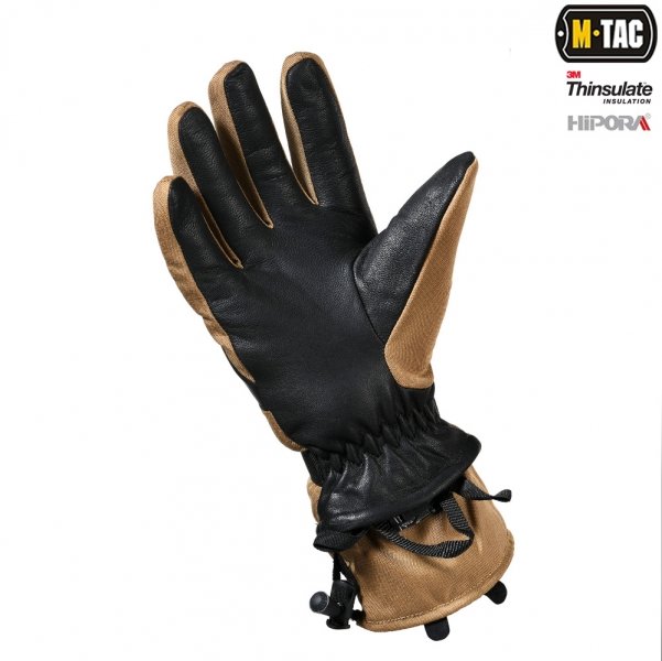 M-TAC РУКАВИЦІ ЗИМОВІ POLAR TACTICAL THINSULATE COYOTE