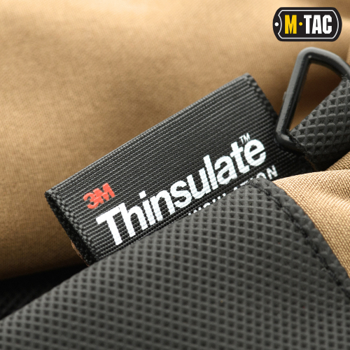 M-TAC РУКАВИЧКИ SOFT SHELL THINSULATE COYOTE BROWN