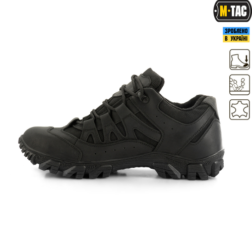 M-TAC КРОССОВКИ ТАКТИЧЕСКИЕ LEOPARD WINTER BLACK