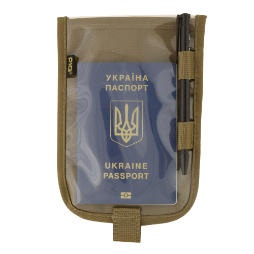 P1G-TAC ЧЕХОЛ ДЛЯ ДОКУМЕНТОВ TOUCH SCREEN COYOTE UA281-70028-CB