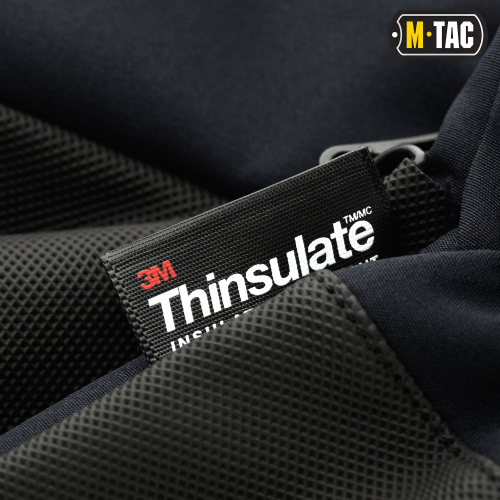 M-TAC РУКАВИЧКИ SOFT SHELL THINSULATE NAVY BLUE