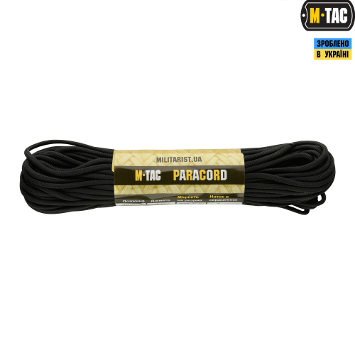 M-TAC ПАРАКОРД 550 TYPE III BLACK 30М