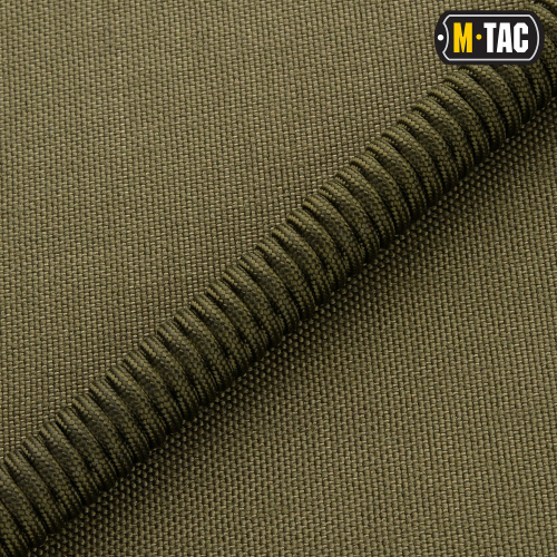 M-TAC ШНУР СТРАХОВОЧНЫЙ LITE КОМБИНИРОВАНЫЙ С D-КОЛЬЦОМ ОЛИВА