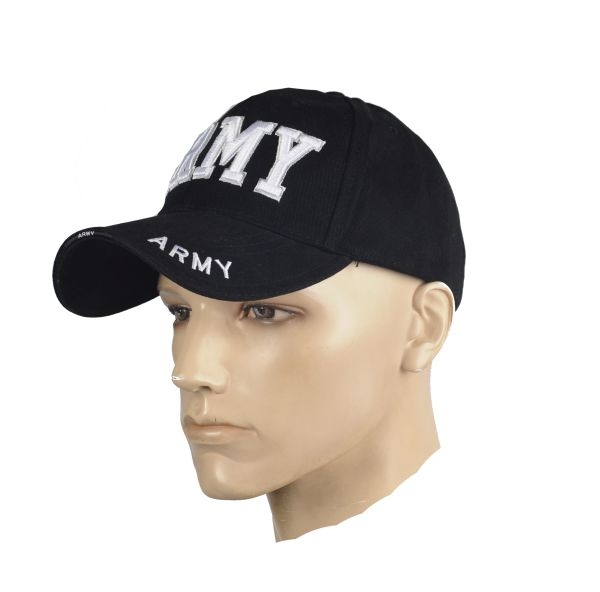 MIL-TEC БЕЙСБОЛКА ARMY BLACK 12318310