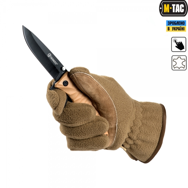 M-TAC ПЕРЧАТКИ WINTER TACTICAL WINDBLOCK 295 COYOTE