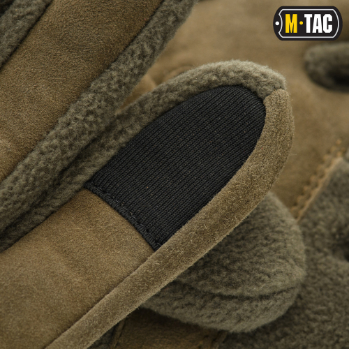 M-TAC РУКАВИЦІ WINTER TACTICAL WINDBLOCK 380 OLIVE