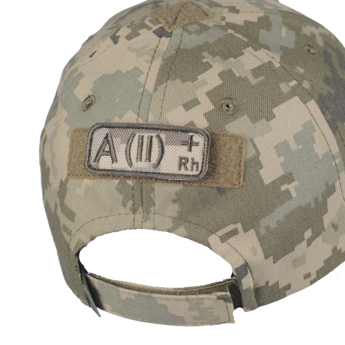 M-TAC НАШИВКА ГРУППА КРОВИ A(II) RH+ MM14