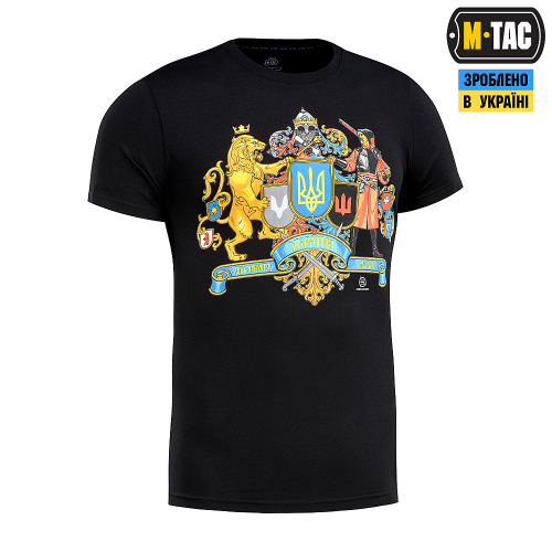 M-TAC ФУТБОЛКА УКРАЇНА ПОНАД УСЕ! BLACK