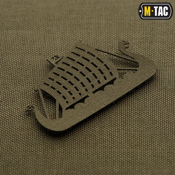 M-TAC НАШИВКА ДРАККАР СКВОЗНАЯ LASER CUT RANGER GREEN