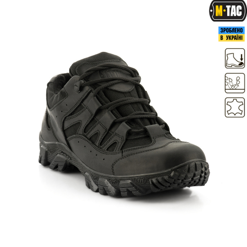 M-TAC КРОССОВКИ ТАКТИЧЕСКИЕ LEOPARD WINTER BLACK