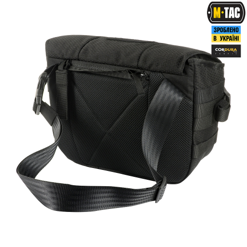 M-TAC СУМКА MESSENGER BAG ELITE HEX BLACK
