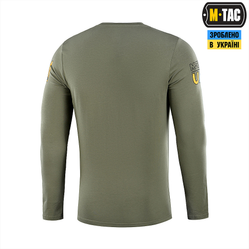 M-TAC ФУТБОЛКА UA SIDE ДЛИННЫЙ РУКАВ LIGHT OLIVE