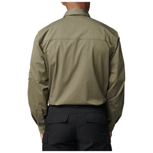 5.11 РУБАШКА ТАКТИЧЕСКАЯ LONG SLEEVE SHIRT RANGER GREEN 72399-186