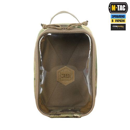 M-TAC ОРГАНАЙЗЕР УТИЛІТАРНИЙ ПРОЗОРИЙ ELITE SMALL GEN.II MULTICAM