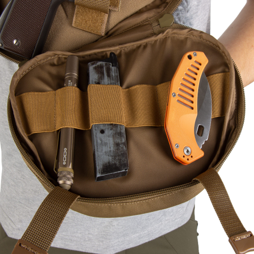 P1G-TAC СУМКА-КОБУРА SATELLITE COYOTE BROWN UA281-70029-CB